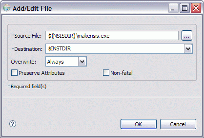 Add/Edit File