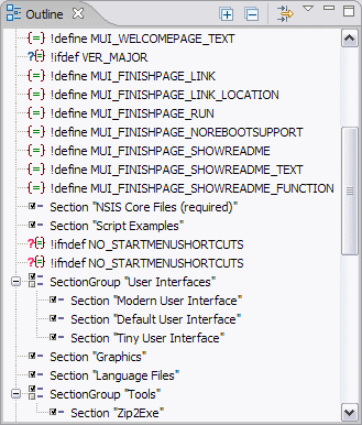 Code Outline