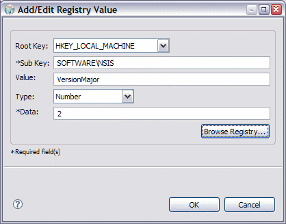 Add/Edit Registry Value