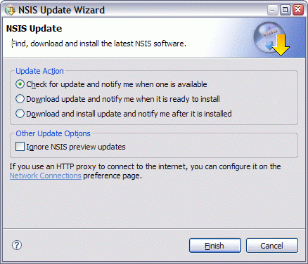 NSIS Update Wizard