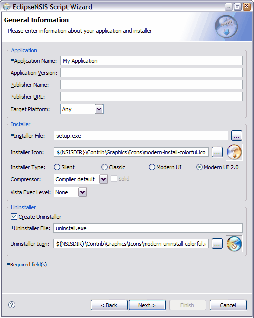 Script Wizard General Information