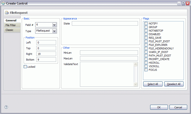 Control Editor