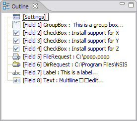 Code Outline